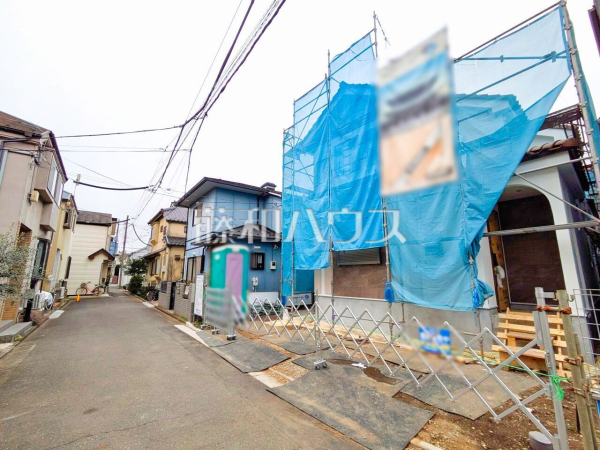 接道状況および現場風景　【練馬区西大泉２丁目】