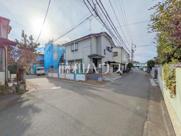 接道状況および現場風景　【練馬区西大泉２丁目】