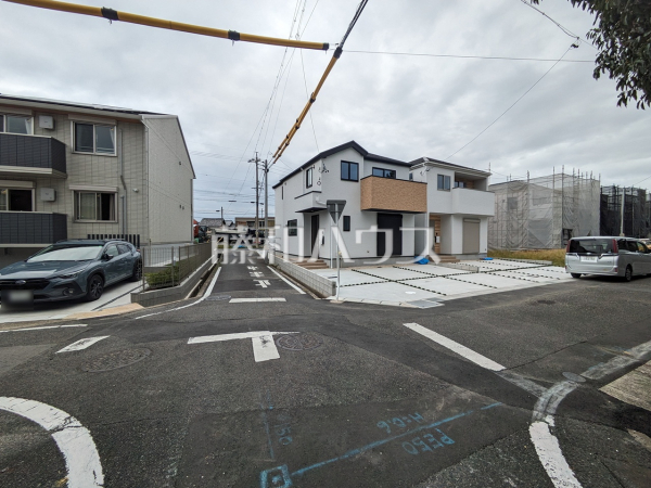 接道状況および現場風景　【名古屋市守山区西城１丁目】