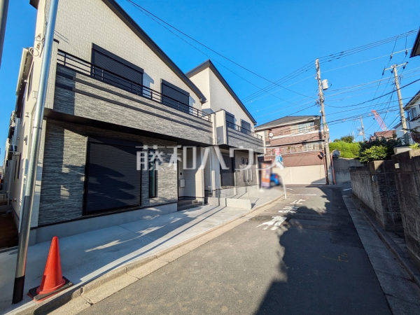 接道状況および現場風景　【練馬区東大泉２丁目】