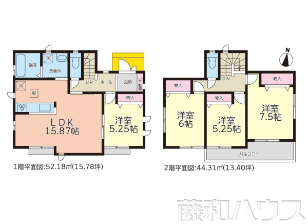 間取図　【春日井市堀ノ内町北１丁目】