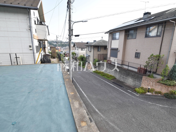 接道状況および現場風景　【八王子市大塚】