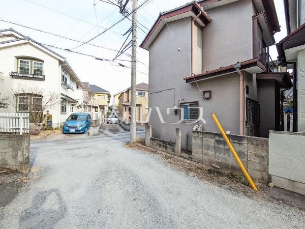 接道状況および現場風景　【所沢市大字北秋津】