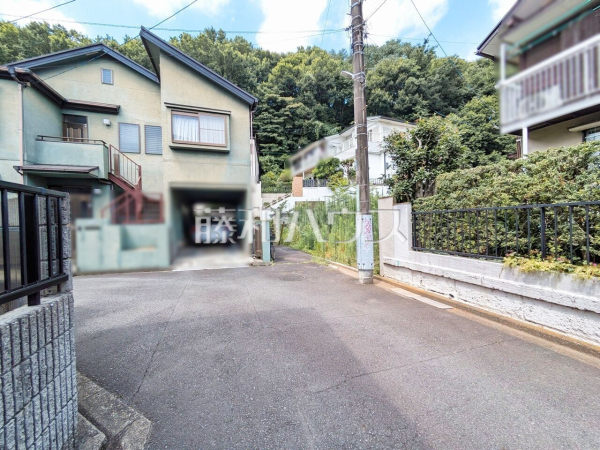 接道状況および現場風景　【日野市新町３丁目】