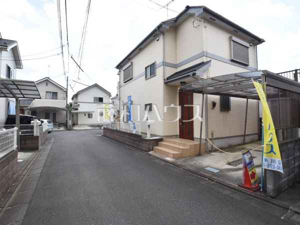接道状況および現場風景　【東村山市恩多町２丁目】