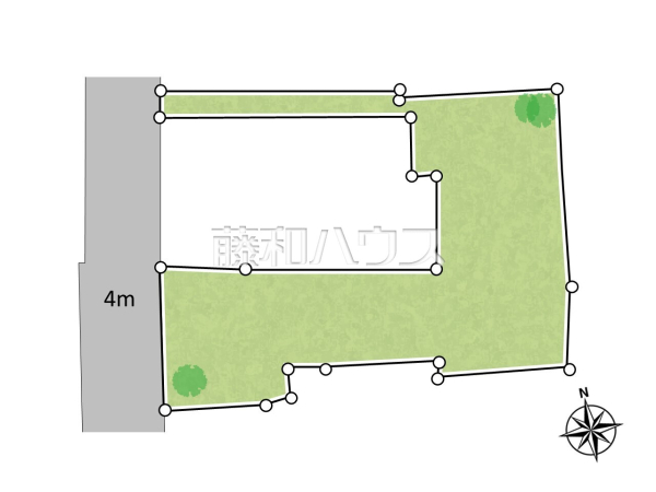 全体区画図　【中野区南台３丁目】 平日のご案内も可能です。まずはお気軽にお問合せ下さいませ 