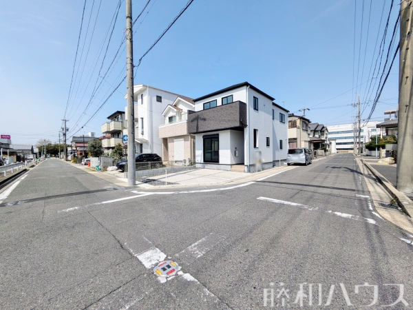 接道状況および現場風景　【名古屋市守山区天子田１丁目】