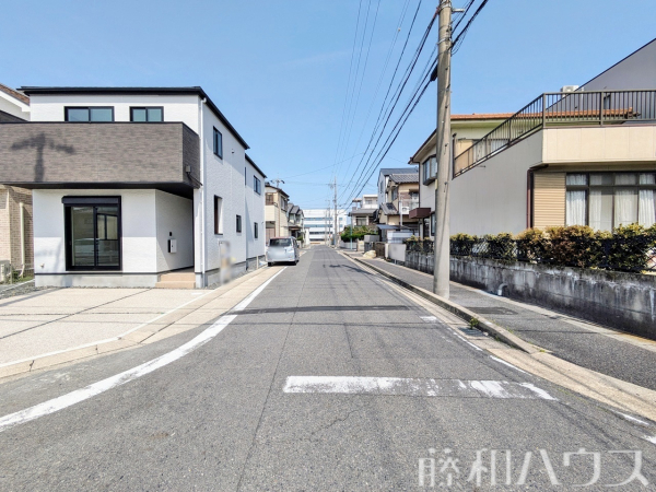 接道状況および現場風景　【名古屋市守山区天子田１丁目】