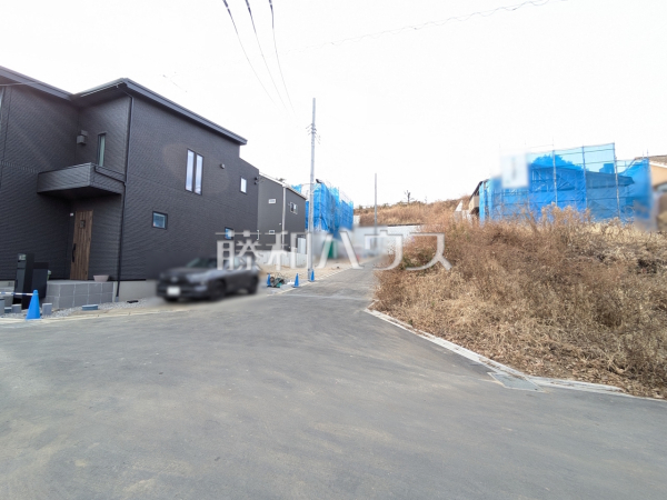 接道状況および現場風景　【多摩市関戸５丁目】