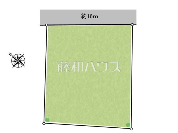 全体区画図　【昭島市松原町４丁目】