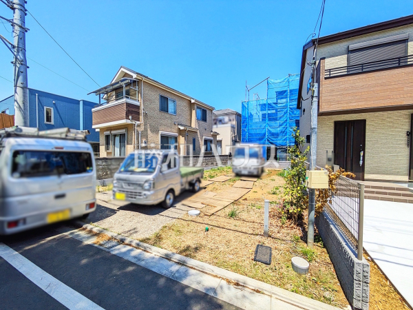 1号棟　現地写真　【東大和市立野３丁目】 我が家に合った暮らしを追及できるフリープランの建築条件付き土地で、夢のマイホームを建築してみませんか？ 