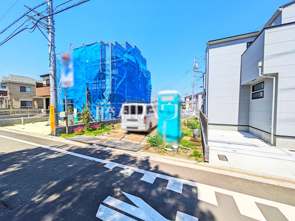 4号地　現地写真　【東大和市立野３丁目】家族みんなで創る、楽しむ、自由設計分譲地！建築条件付き土地で、夢のマイホームを建築してみませんか？