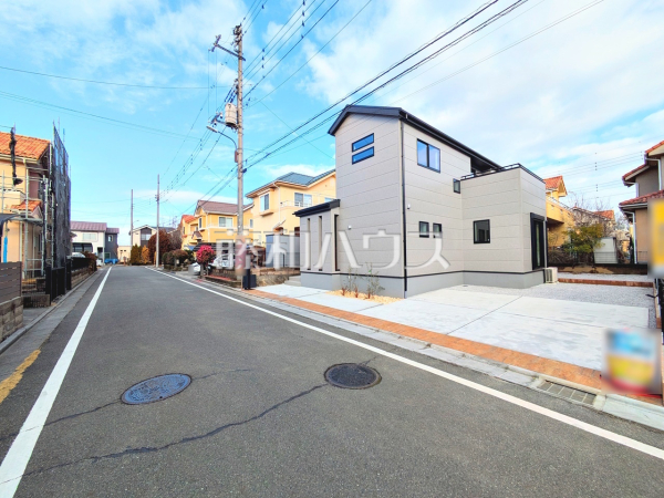 接道状況および現場風景　【八王子市館町】