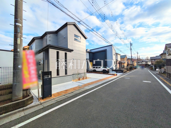接道状況および現場風景　【八王子市館町】