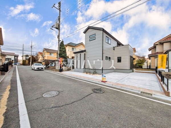 接道状況および現場風景　【八王子市館町】