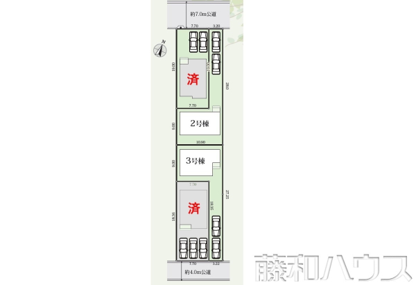 全体区画図　【西春日井郡豊山町大字豊場】