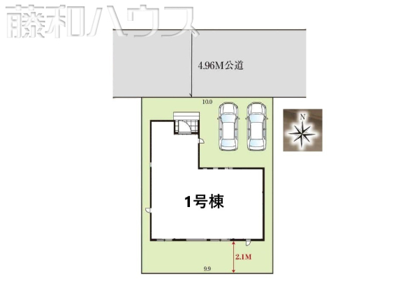 区画図　【名古屋市北区六が池町】