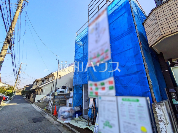 接道状況および現場風景　【練馬区南大泉１丁目】