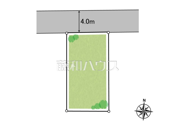 全体区画図　【練馬区南大泉１丁目】