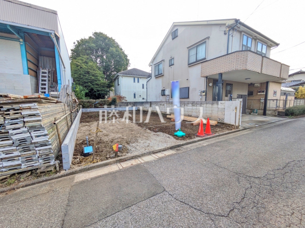 接道状況および現場風景　【練馬区南大泉１丁目】