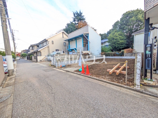 接道状況および現場風景　【練馬区南大泉１丁目】