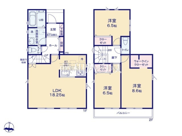 間取図　【練馬区南大泉１丁目】
