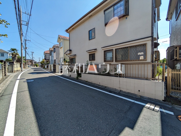 接道状況および現場風景　【日野市西平山５丁目】