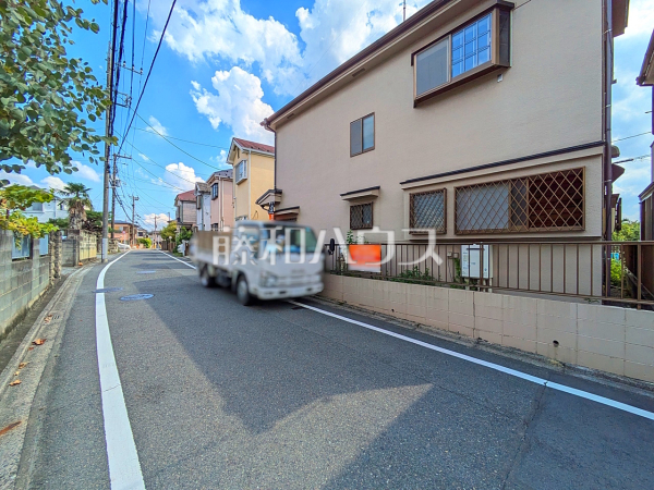 接道状況および現場風景　【日野市西平山５丁目】