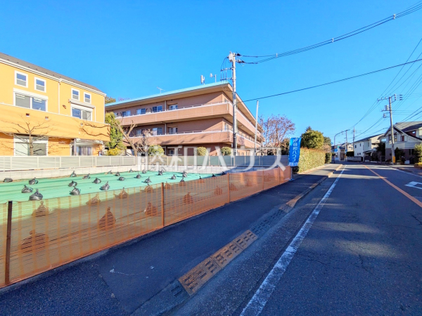 接道状況および現場風景　【武蔵野市吉祥寺北町２丁目】