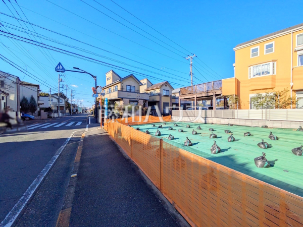 接道状況および現場風景　【武蔵野市吉祥寺北町２丁目】