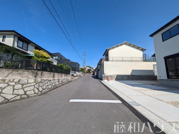 接道状況および現場風景　【春日井市神屋町】