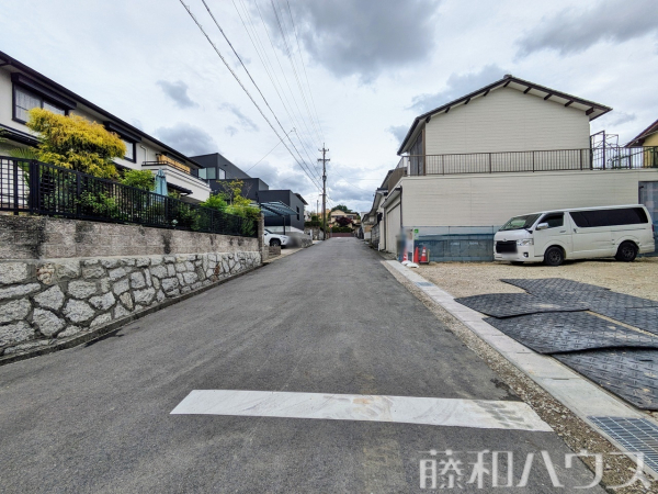 接道状況および現場風景　【春日井市神屋町】