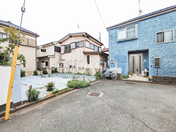接道状況および現場風景　【新座市野寺４丁目】