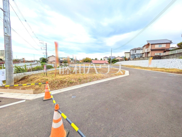 接道状況および現場風景　【八王子市中野上町３丁目】