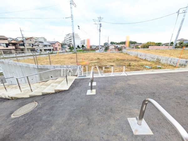 接道状況および現場風景　【八王子市中野上町３丁目】