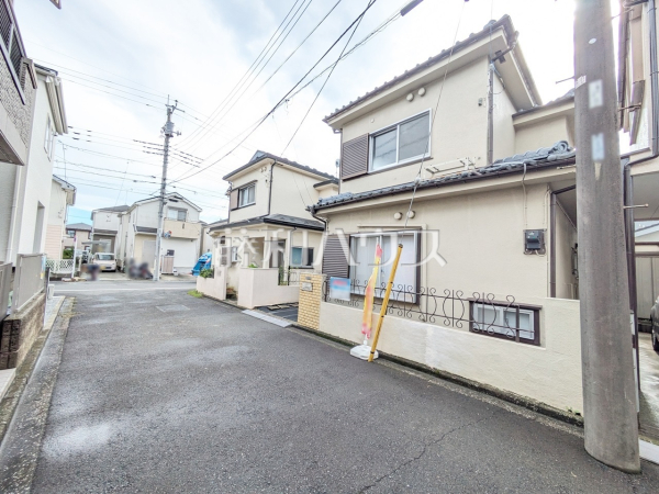 接道状況および現場風景　【八王子市大和田町２丁目】
