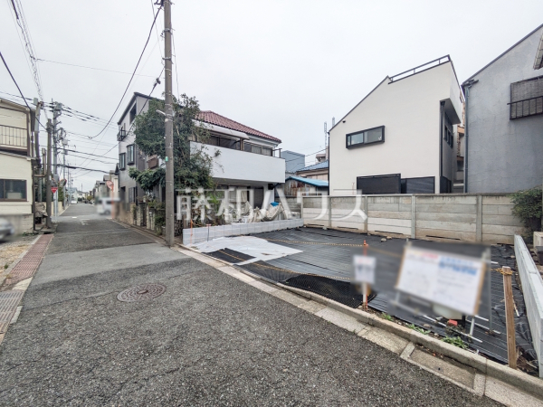 接道状況および現場風景　【練馬区西大泉３丁目】