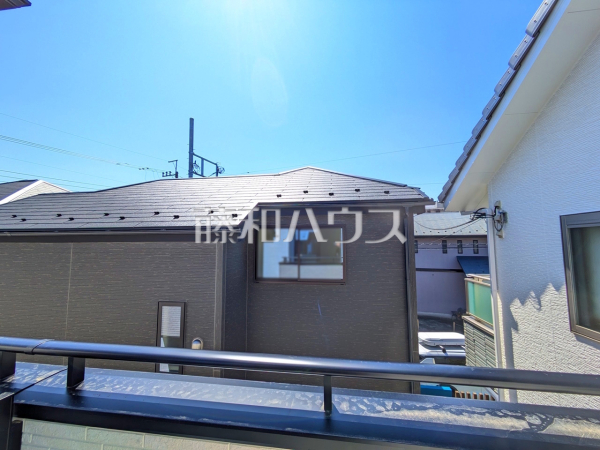 ≪2号棟　バルコニー≫南向きバルコニーは洗濯物もよく乾きます♪【府中市新町２丁目】