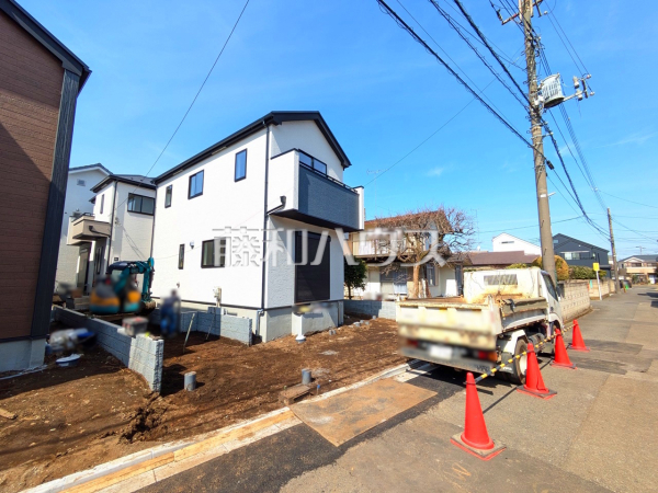 接道状況および現場風景　【府中市新町２丁目】