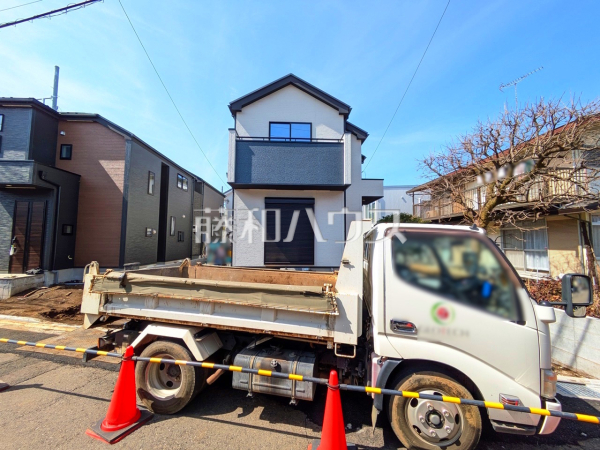 現場風景(1号棟付近)　【府中市新町２丁目】