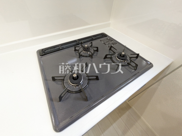 2号棟　キッチンコンロ　【府中市新町２丁目】