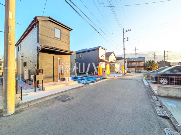 接道状況および現場風景　【八王子市中野町】