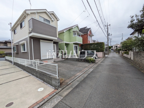 接道状況および現場風景　【八王子市長房町】
