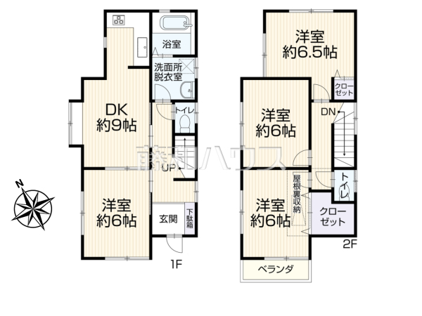 間取図　【八王子市長房町】