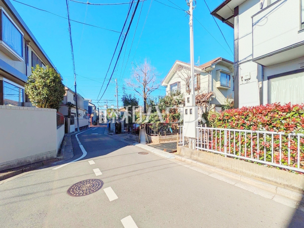 接道状況および現場風景　【練馬区富士見台３丁目】