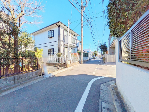 接道状況および現場風景　【練馬区富士見台３丁目】