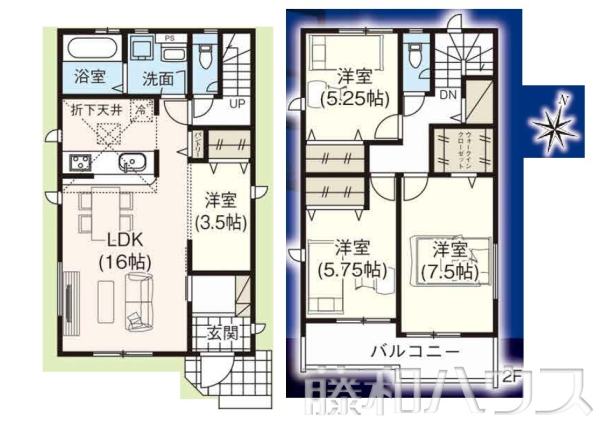 間取図　【春日井市高蔵寺町７丁目】