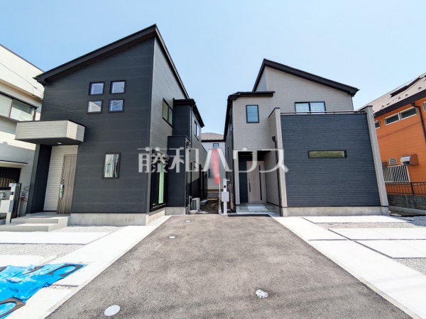 現場風景　【所沢市和ケ原３丁目】
堂々完成、いつでもご内覧いただけます！ぜひ実物をご覧いただきたく思います。喜んでご案内いたしますのでお気軽にお問合せ下さい。　