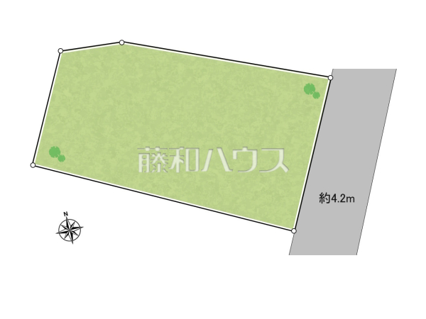 全体区画図　【武蔵村山市中藤３丁目】 平日のご案内も可能です。まずはお気軽にお問合せ下さいませ。 