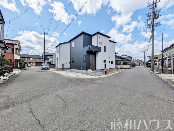 接道状況および現場風景　【春日井市大手田酉町１丁目】